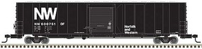 Atlas ACF 60' Single-Door Auto Parts Boxcar N&W #600788 N Scale Model Train Freight Car #50004964