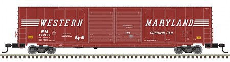 Atlas ACF 60 Single-Door Auto Parts Boxcar WM #495993 N Scale Model Train Freight Car #50004976