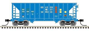 Atlas Greenville 100-Ton 2-Bay Hopper SP #466480 N Scale Model Train Freight Car #50005386