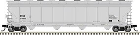 Atlas ACF 5800 4-Bay Plastics Covered Hopper ETCX #58105