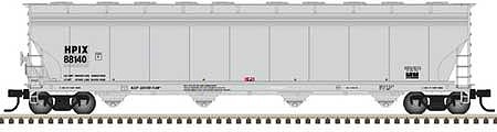Atlas ACF 5800 4-Bay Plastics Covered Hopper HPIX #88128 N Scale Model Train Freight Car #50005402