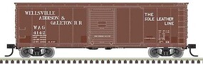 Atlas N Usra Steel Boxcar WA&G RR 4142