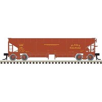 Atlas N 70ton Hart Ballast Car Alaska #7191
