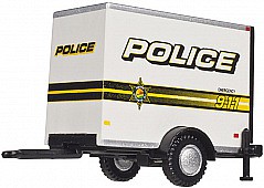 Atlas Box Trailer with Police 911 logo HO Scale Model Railroad Vehicle #60000098