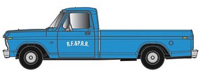 Atlas 1973 Ford F-100 Pickup Truck 2-Pack RF&P Blue N Scale Model Railroad Vehicle #60000121