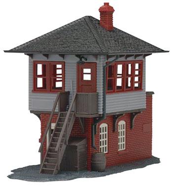 Atlas Signal Tower Built-Up HO Scale Model Railroad Building #604