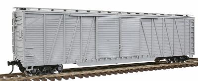 Atlas-O 50 Single-Sheathed Double-Door Boxcar Undecorated O Scale Model Train Freight Car #2001550