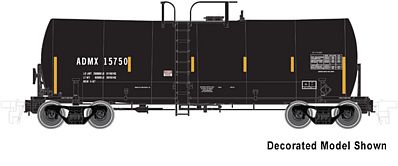 Atlas-O Trinity 17,600-Gallon Corn Syrup Tank Car Undecorated O Scale Model Train Freight Car #3004200