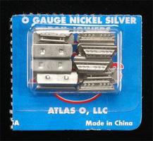 Atlas-O Rail Joiners (16) O Scale Nickel Silver Model Train Track #6091