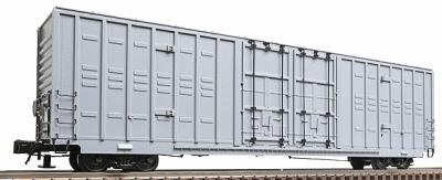 Atlas-O Berwick 60 Hy-Cube Double Plug-Door Boxcar Undecorated O Scale Model Train Freight Car #8620
