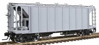 Atlas-O ACF 70-Ton 2-Bay Covered Hopper Undecorated O Scale Model Train Freight Car #9351
