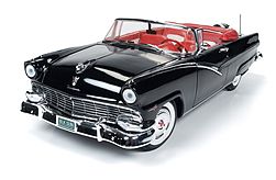 AutoWorldDiecast 1956 Ford Sunliner Convertible Diecast Model Car 1/18 Scale #1072