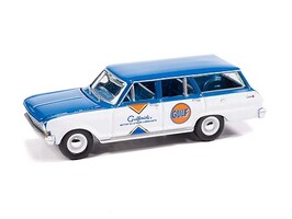 AutoWorldDiecast 1963 Chevy II Wagon Gulf