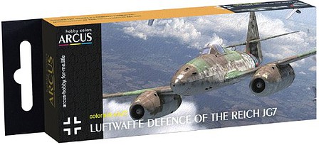 Amusing Luftwaffe Late WWII Defence Reich JG7 Aircraft (10ml) Hobby and Model Enamel Paint Set #2005