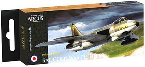 Amusing RAF Cold War Fighters Aircraft Enamel Paint (10ml) Hobby and Model Enamel Paint Set #3051