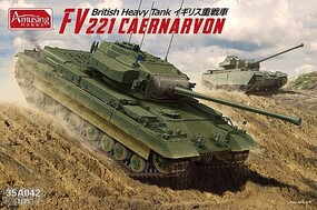 Amusing British FV221 Caernarvon Plastic Model Military Vehicle Kit 1/35 Scale #35a042
