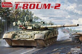 Amusing 1/35 Amusing Hobby T-80U M-2 Russian MBT Plastic Model Kit