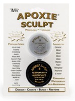 Avex Apoxie Sculpt Natural 2-Part Self-Hardening (Net wt. 4oz.)