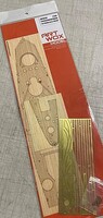 Artwox French Navy Dunkerque Battleship Wooden Deck for Hobbyboss