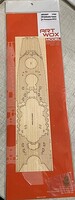Artwox 1/450 ArtWox Wood Deck for Hasegawa IJN Yamato