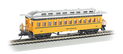 Bachmann Coach Durango & Silverton #257 Shenandoah HO Scale Model Train Passenger Car #13408