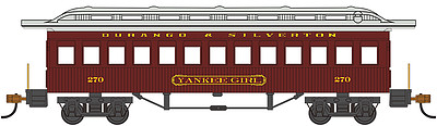 Bachmann Durango & Silverton #270 Yankee Girl Coach HO Scale Model Train Passenger Car #13409