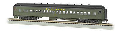 Bachmann 72 Heavyweight Coach Southern #1050 HO Scale Model Train Passenger Car #13706