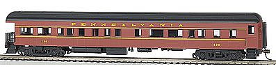 Bachmann 72 Heavyweight Observation Pennsylvania RR #130 HO Scale Model Train Passenger Car #13802