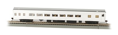 Bachmann 85 Smooth-Side Painted Unlettered Coach HO Scale Model Train Passenger Car #14208