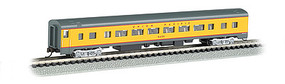 Bachmann 85' Smooth-Side Coach w/Interior Lighting UP N Scale Model Train Passenger Car #14254