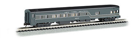 Bachmann 85' Smooth-Side Observation w/Interior Light NYC N Scale Model Train Passenger Car #14355
