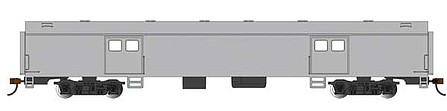 Bachmann 72 Smooth-Side Baggage Unlettered HO Scale Model Train Passenger Car #14405