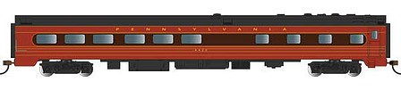 Bachmann 85 Smooth-Side Dining Pennsylvania RR #4420 HO Scale Model Train Passenger Car #14804