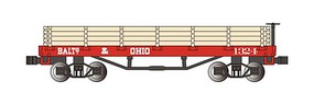 Bachmann Old Time Gondola Baltimore & Ohio N Scale Model Train Freight Car #15452