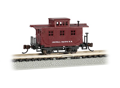 Bachmann Old Time Caboose Central Pacific N Scale Model Train Freight Car #15752