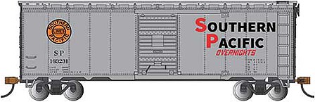 Bachmann 40 Boxcar Southern Pacific #163231 Overnights HO Scale Model Train Freight Car #16018