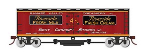 Bachmann Track Cleaning 40' Wood-Side Reefer Ramapo Valley HO Scale Model Train Freight Car #16333
