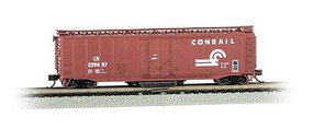 Bachmann Track Cleaning 50' Plug Door Boxcar Conrail #229657 N Scale Model Train Freight Car #16369