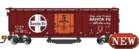 Bachmann N Track Cleaning 50' Plug Door Boxcar SF #6157