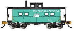 Bachmann NE Steel Caboose Penn Central N Scale Model Train Freight Car #16866
