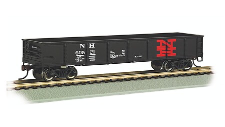 Bachmann 40 Gondola New Haven #60521 HO Scale Model Train Freight Car #17236