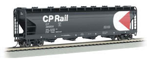 Bachmann 56 4-Bay Center Flow Hopper Canadian Pacific N Scale Model Train Passenger Car #17555