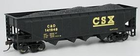 Bachmann 40' Quad Hopper CSX HO Scale Model Train Freight Car #17618