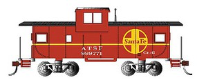 Bachmann 36' Wide Vision Caboose ATSF #999771 HO Scale Model Train Freight Car #17704