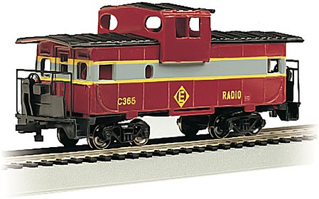 Bachmann 36 Wide-Vision Caboose Chessie System (yellow) HO Scale Model Train Freight Car #17712