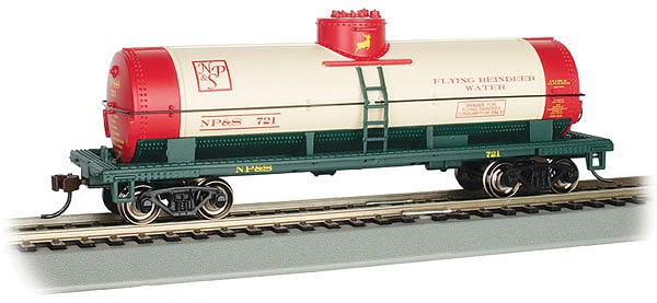 Bachmann 17801 HO NP&S #721 - 40' Single-Dome Tank Car