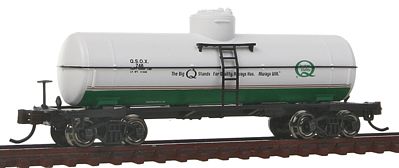 Bachmann ACF 366 10,000 Gallon Tank Quaker State N Scale Model Train Freight Car #17858