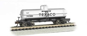 Bachmann 36'6' 10,000 gallon Single Dome Tank Car Texaco #6301 N Scale Model Train Freight Car #17865