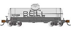 Bachmann Acf 10,000 gallon Single Dome Tank Car Bell #20389 N Scale Model Train Freight Car #17867
