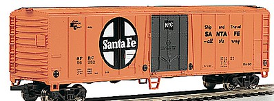 Bachmann ACF 50 Steel Reefer ATSF #56252 HO Scale Model Train Freight Car #17907